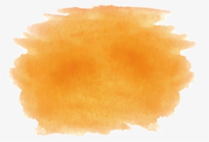Report Abuse - Orange Water Color Brush Stroke Png #1541166