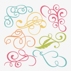 Flourishes Svg Cut Files Flourish Svg Files Free Svgs - Free Flower Svg Files For Cricut #1541169