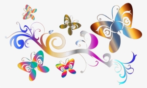 Big Image - Butterflies Pattern Iphone 6 Plus Slim Phone Case #1541581