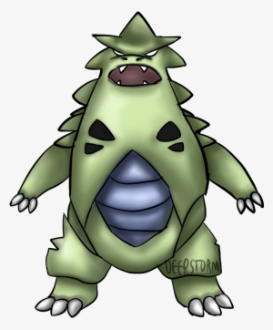 I Drew Tyranitar For My Little Brother - Cartoon #1541713