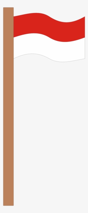 I Love Indonesia - Tiang Bendera Indonesia Vector #1541879