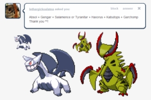 Pin Salamence Vs Tyranitar On Pinterest - Kabutops Garchomp #1542196