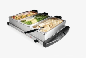 View Larger - Oster Ckstbstw00 Buffet Server #1542456