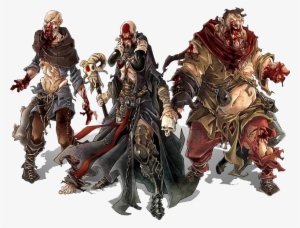 Standard Zombies - Zombicide Black Plague Zombies #1542602