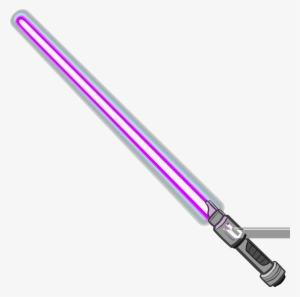 52, January 22, 2015 - Purple Light Saber Transparent #1542993