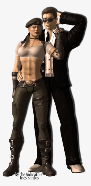 Sonya And Johnny Cage By Yneziinha Johnny Cage, Sonya - Sonya X Johnny Cage #1543065