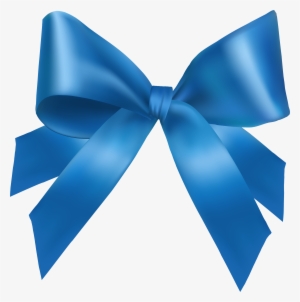Ribbon Blue Png Png Free Download - Blue Ribbon Bow #1543563