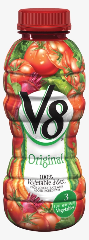 V-8 - Campbells V8 Spicy Hot Vegetable Juice, 12 Oz Each, #1544438