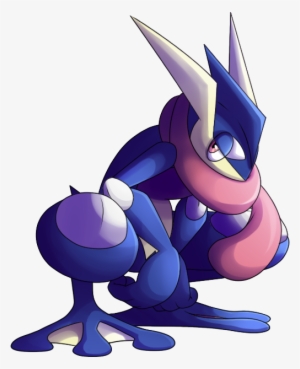 Pokemon Shiny-greninja Is A Fictional Character Of - Pokemon Greninja Png #1544636