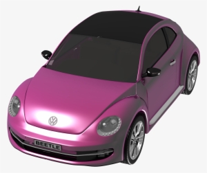 Vw Volkswagen Beetle Perspective View Clipart Png - Car Perspective View Png #1544661