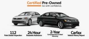 Volkswagen Is Happy To Offer A 2 Year Or 24,000 Mile - Executive Car #1544987