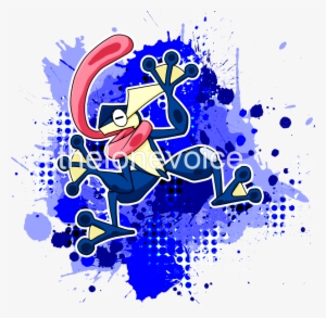 Png - Greninja Fanart Ssb4 #1545184