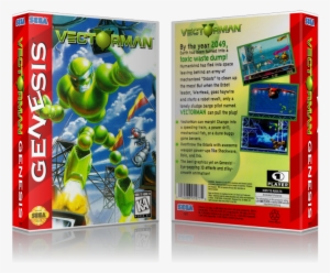 Sega Genesis Vector Man Sega Megadrive Replacement - Vectorman Sega Genesis Gen #1545469