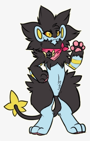 [commission] Guildmaster Luxray - Cartoon - Free Transparent PNG ...