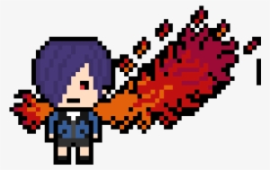 Tokyo Ghoul Danganronpa-like Pixel Arts - Pixel Art Tokyo Ghoul #1545719