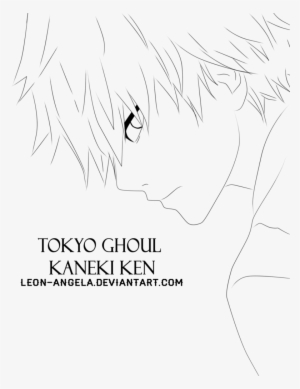 Tokyo Ghoul Lineart By Leon Angela - Tokyo Ghoul #1545913