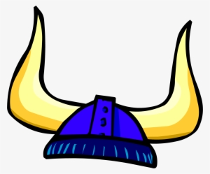 Blue Viking Helmet - Club Penguin Blue Viking Helmet #1546299
