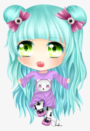 Author Comments - Pastel Goth Loli Girl Anime #1546790