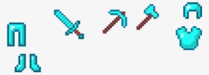 Minecraft Diamond Tools And Armor - Minecraft Adventure Kits - Diamond Sword & Ender #1548109