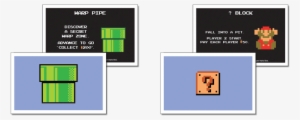 Blocks And Warp Pipe Cards - Nes Gameboy Advance Sp Gameboy Advanced Gba #1548240