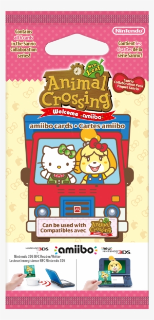 Nintendo Ebay Store Selling Animal Crossing X Sanrio - Animal Crossing Welcome Amiibo Cards #1548737