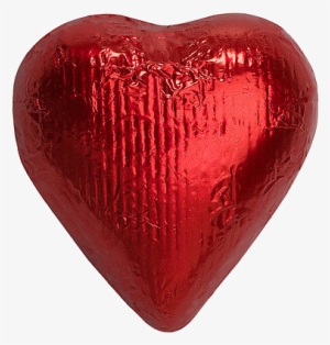 Red Foiled Solid Milk Chocolate Hearts Bulk Bags For - Just Candy Red Solid Milk Chocolate Foiled Hearts #1549207