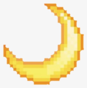 Moon Edit Png Pixel Soft Mochi Freetoedit - Crescent Moon Pixel Art #1549711