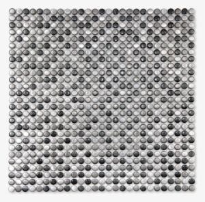 Element Aluminium Silver Black Pixel - Soli Element 12 X 12 Pixel Black (sample) Tile & #1550013