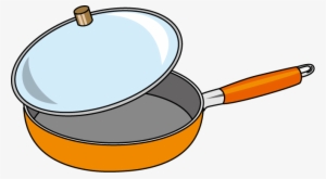 Frying Pan Clipart Fire - Free Clipart Pan #1550120