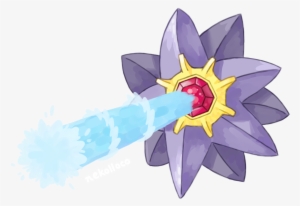 #121 Starmie Used Hydro Pump And Light Screen - 121 Starmie #1550279