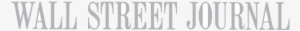 Wall Street Journal Logo White Png Banner Freeuse Library - Wall Street Journal 1997 #1550377