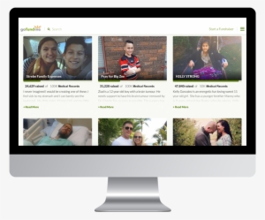 Gofundme - Shopping Centre Website Design #1550467