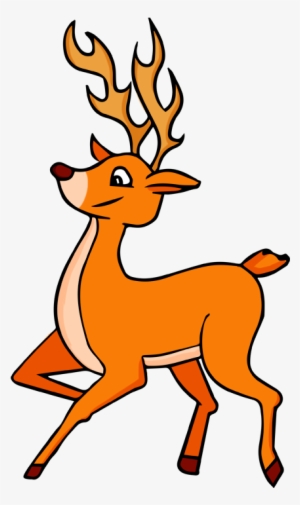Cartoon Deer Png - Deer Clipart Png #1550500