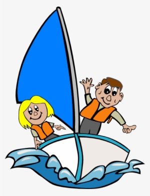 How To Set Use Sailboat With Kids Clipart #1551009
