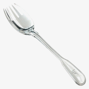 Silver Runcible Spoon Spork, London 1869, Henry Holland - Spork #1551165