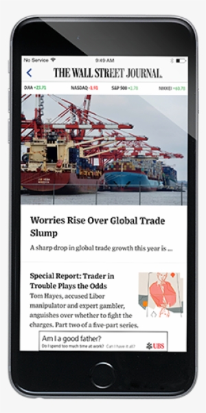 Ios App - Wsj 1 Phone #1551708