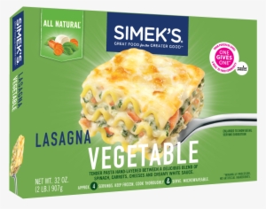 Nutrition Information - Simek's Lasagna #1551893