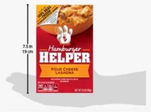 Betty Crocker Hamburger Helper, Four Cheese Lasagna - Hamburger Helper Sweet And Sour Chicken Instructions #1552008