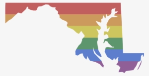 Lgbt Maryland - Maryland Vector Free #1552882