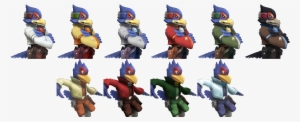 Alternate Costumesedit - Smash 4 Falco Skins #1553318