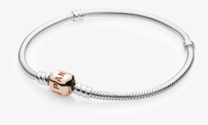 Pandora Bracelet Silver With Rose&trade Clasp #1554723