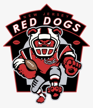 New Jersey Red Dogs Logo Png Transparent - New Jersey Red Dogs #1555482
