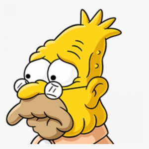 Grandpa Clipart Grampa - Grandpa Simpson Png #1555901