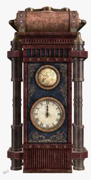 Rjs Bits Bobs Props Pieces Steampunk Clock Work - Clock Transparent Png Tubes Steampunk #1556586