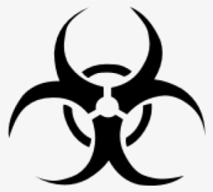 Biohazard Symbol Png Transparent Images - Señales De Riesgo Biologico #1557154