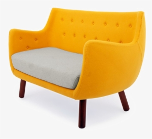 Yellow Sofa Png File - Kardiel Parlor Mid-century Modern Sofa, Sunrise/heather, #1557263 Yellow Sofa Png File - Kardiel Parlor Mid-century Modern Sofa, Sunrise/heather, #1557263