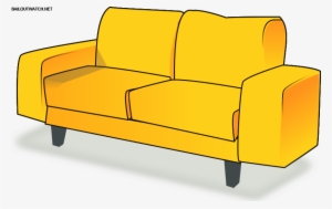 Set Clipart Living Room - Clipart Couch #1557316
