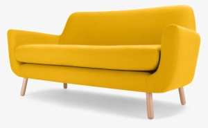 Yellow Sofa Png Image - Yellow 2 Seater Sofa #1557377