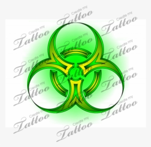Biohazard Symbol Clipart Tribal - Vine Name Tattoos #1557409