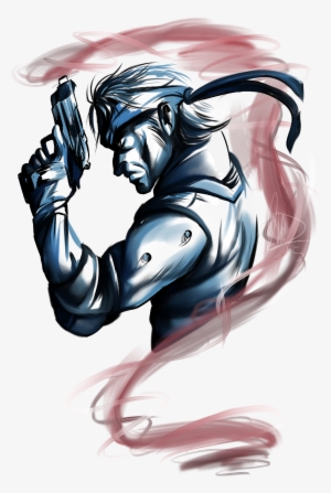 Painting Of Solid Snake - Newgrounds #1557605